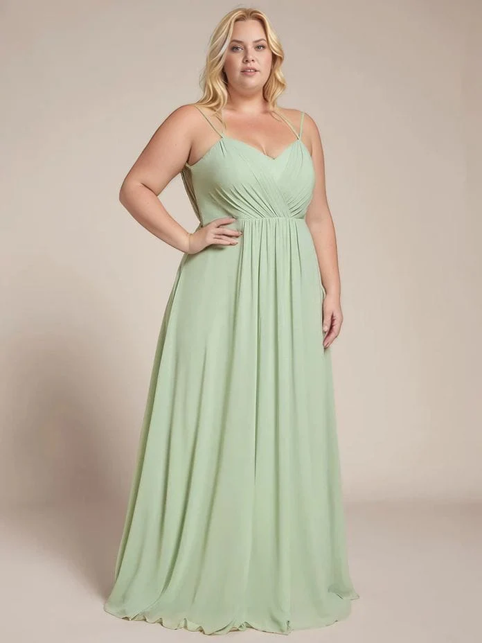 Robe demoiselle d'honneur grande taille